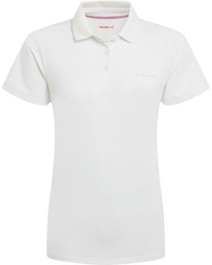 Craghoppers Ladies Thornbury Nosilife Short-Sleeved Golf Polo Shirt - White
