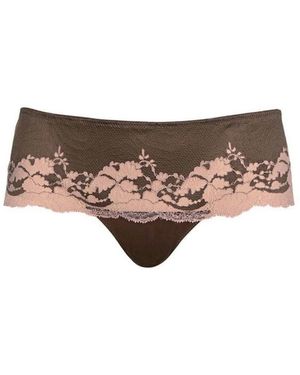 Wacoal Lace Affair Brief - Brown