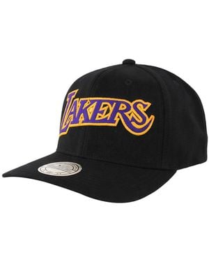 Mitchell & Ness Nba Los Angeles Lakers Jersey Logo Cap - Black