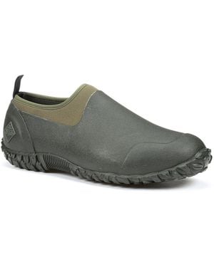 Muck Boot Muckster Ii Low Rubberen Zwarte/Mos Groene Regenlaarzen