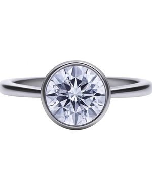 Diamonfire 6118151582180 Ladies Ring Sterling - Blue