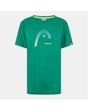 Head Club Lara Crew Neck Short Sleeve T-Shirt - Green