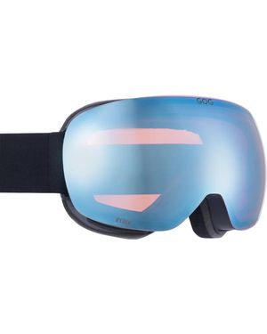 G.O.D Eyewear Ryder Uv400 Ski Snowboard Goggles With Anti-Fog Mirror Double Lens - Blue