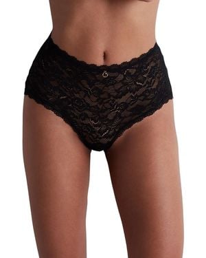 Aubade Rosessence Care High Waisted Brief - Black