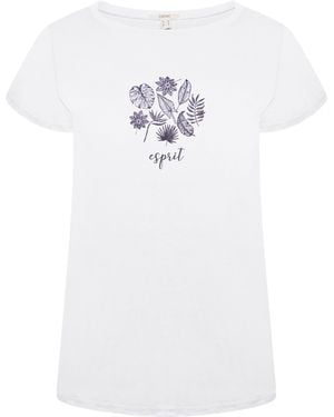 Esprit Ladies T-Shirt Cotton - White