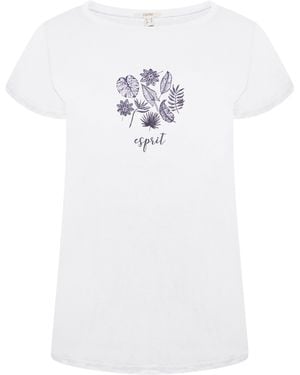 Esprit Ladies T-Shirt Cotton - White
