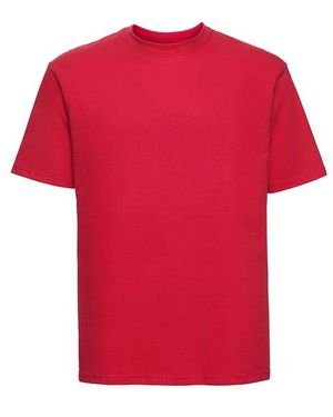 Russell Classic Ringspun Cotton T-Shirt (Classic) - Red