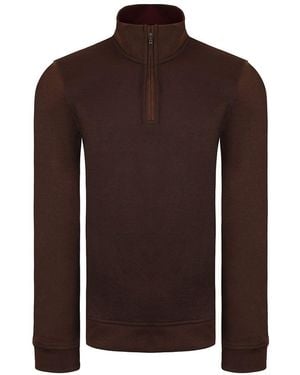 Ted Baker Bits Textured Jumper - Brown