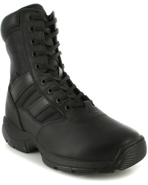 Magnum En347 Breathable Police Boots Leather - Black