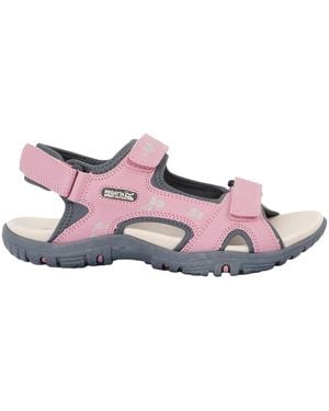 Regatta Ladies Haris Sandals /Light Vanilla) - Purple