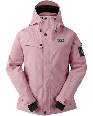 Dare 2b Ladies Ski Life Dash Print Ski Jacket (Lilas) - Pink