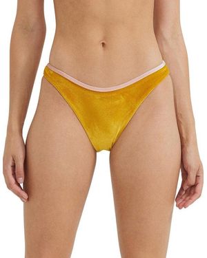 P.E Nation Pe Infinity Bikini Bottom - Yellow