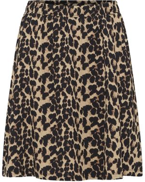 Kaffe Rok Kasasha Rok Regular Fit - Zwart