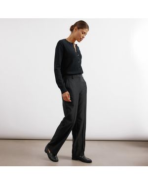 Albaray Tailored Straight Leg Trouser - Black