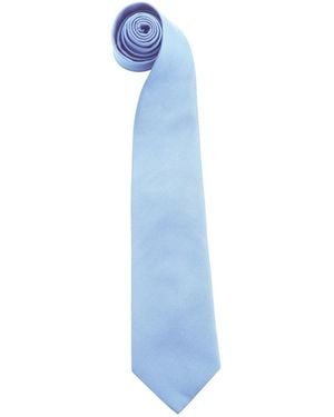 PREMIER Kleuren Mode Stropdas (middenblauw)