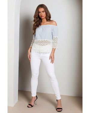 Femme Luxe High Waisted Skinny Soft Touch Jean - White