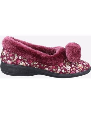 Fleet Foster Goldfinch Slipper - Red