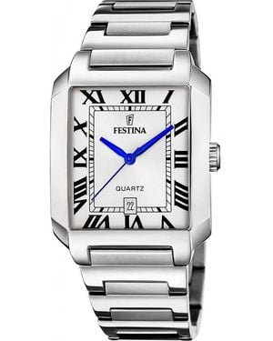 Festina F20677-1 On The Square Watch - Grey