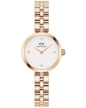 Daniel Wellington Dw00100717 Ladies Elan Lumine 22Mm Watch - Metallic