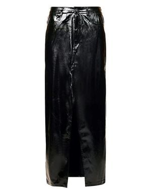 Amy Lynn Amylynn Lupe Sk Slit - Black