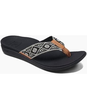 Reef Spring Woven Sandal - Black