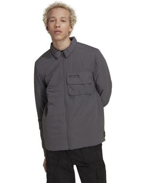 adidas Originals Adv Wntr Regular Fit Long Sleeve Shirt - Grey