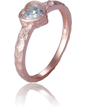 Orphelia 'Nora' 925 Sterling Ring - White