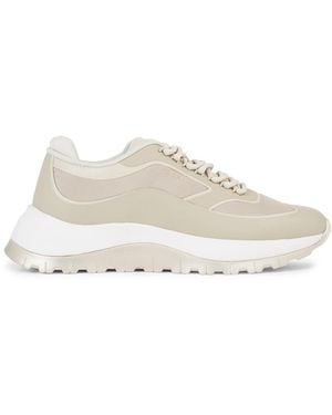 Calvin Klein 2-Delige Sole Runner Vetersneakers - Wit