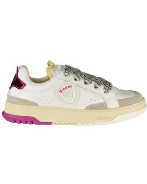 Blauer Low Top Fashion Trainers - White