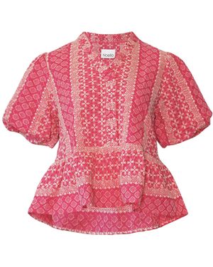 Noella Lorraine Blouse - Roze