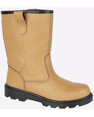 Grafters Helmsley Safety Rigger Boots - White