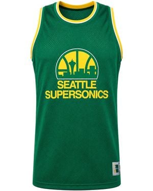 Mitchell & Ness Nba Seattle Supersonics Mesh Vest - Green