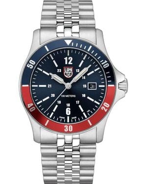 Luminox Grey Stainless Steel Sport Watch - Metallic