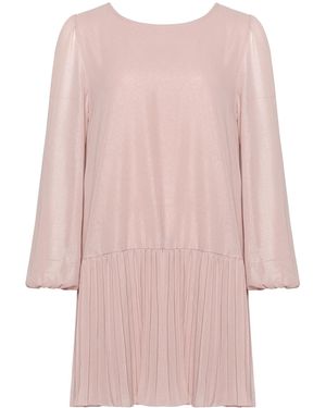 Noella Dagmar Lurex-jurk In Roze