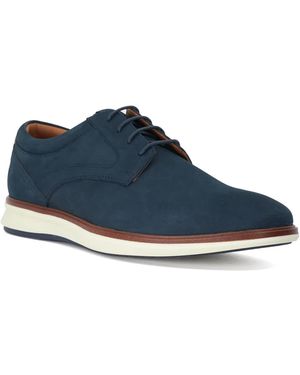 Dune Brydon Leather Lace-Up Hybrid Shoes - Blue