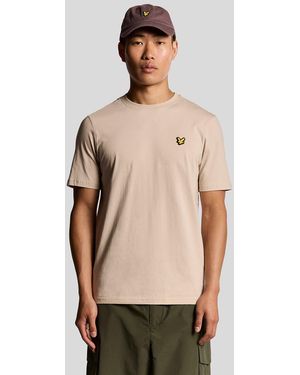 Lyle & Scott Core Short Sleeve Crew Neck T-Shirt - Natural