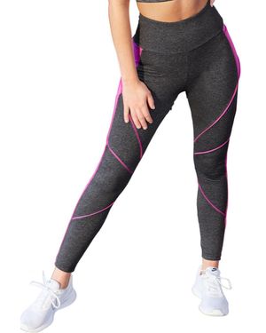 Pour Moi Energy Pulse Panelled Leggings - Black