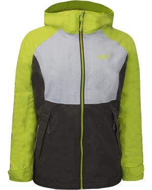 Jack Wolfskin Mount Isa 3In1 Jacket Textile - Green