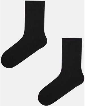 Penti 2-Pack Modal Crew Socks - Black