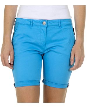 Andrew Charles by Andy Hilfiger Shorts Light Safia Cotton - Blue