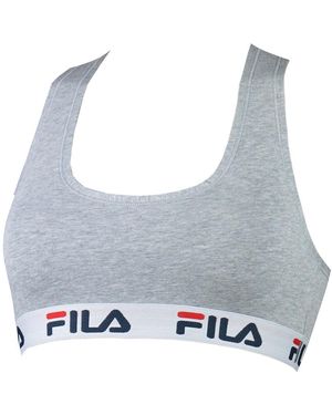 Fila Bustier Unpadded Cotton - Grey