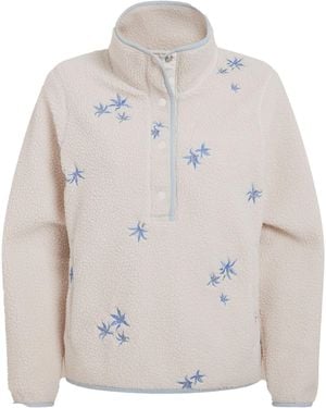 Craghoppers Ladies National Trust Rosemary Ii Floral Fleece Jacket - Grey
