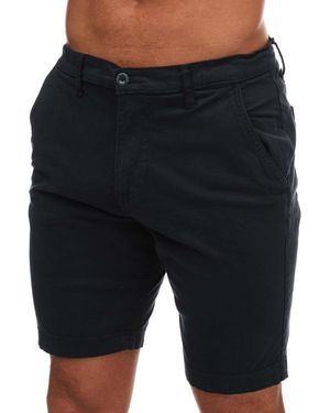 Duck and Cover Moreshore Chino Shorts - Black