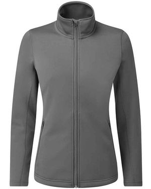 PREMIER Ladies Sustainable Zipped Jacket (Dark) - Grey