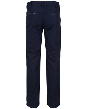 Regatta Orgnlactn Zipped Pocket Solid Patterned Trousers - Blue