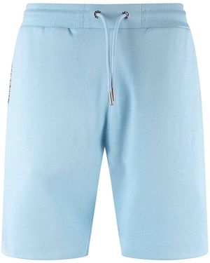 Luke 1977 Reid Text Detail Shorts - Blue