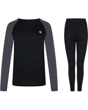 Dare 2b Ladies Exchange Iii Base Layer Set /Ebony) - Black