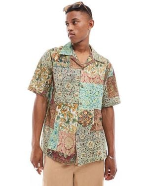 ASOS Relaxed Revere Shirt - Green