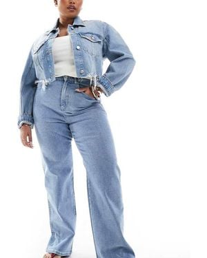 Dr. Denim Plus Moxy Straight Leg Jeans - Blue