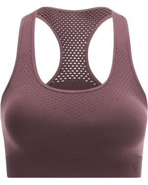 Dare 2b Ladies Dont Sweat It Ii Sports Bra (Huckleberry) - Purple